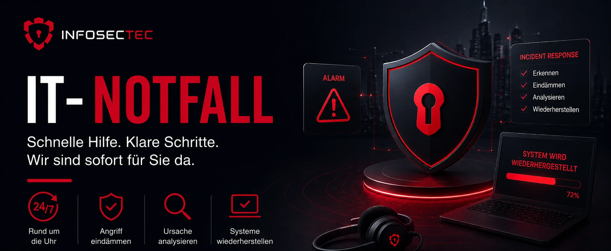 IT Notfall für Unternehmen